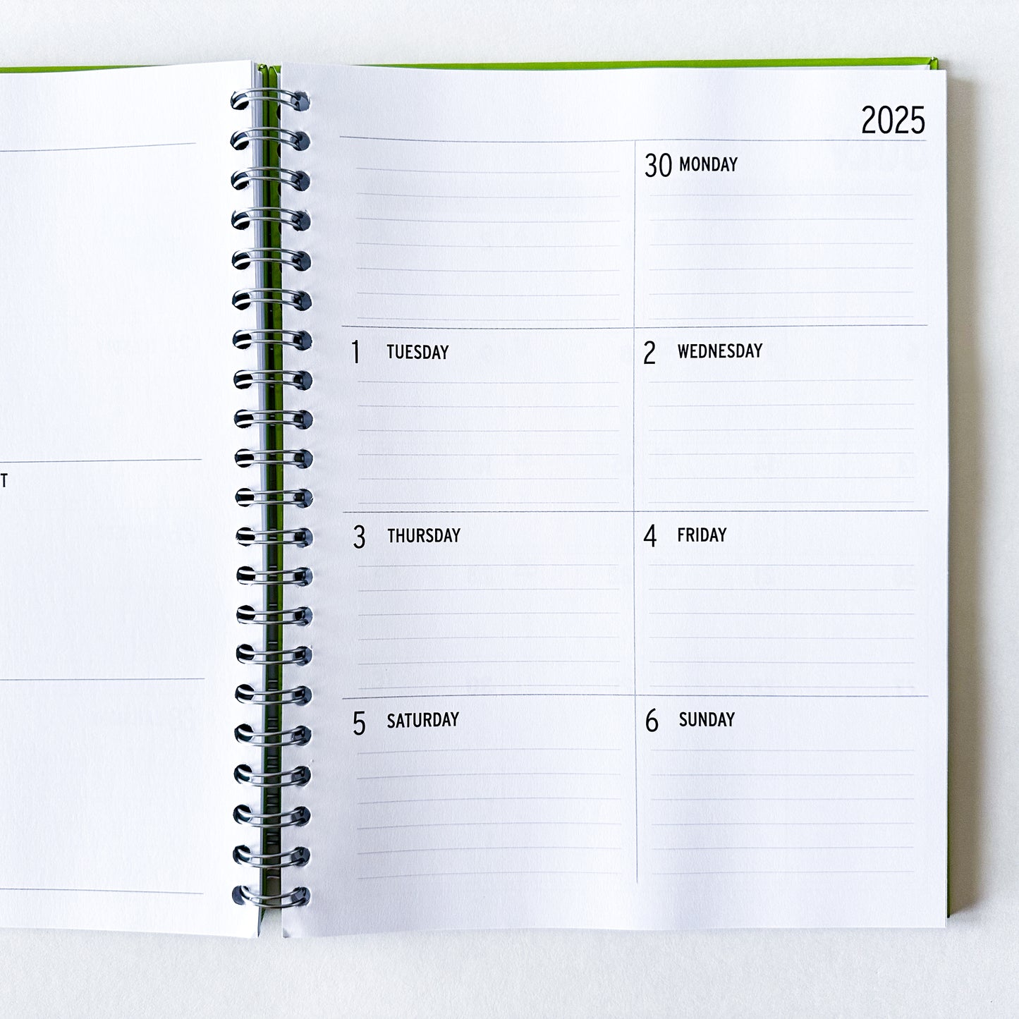 Organized Chaos 2025 Weekly Planner