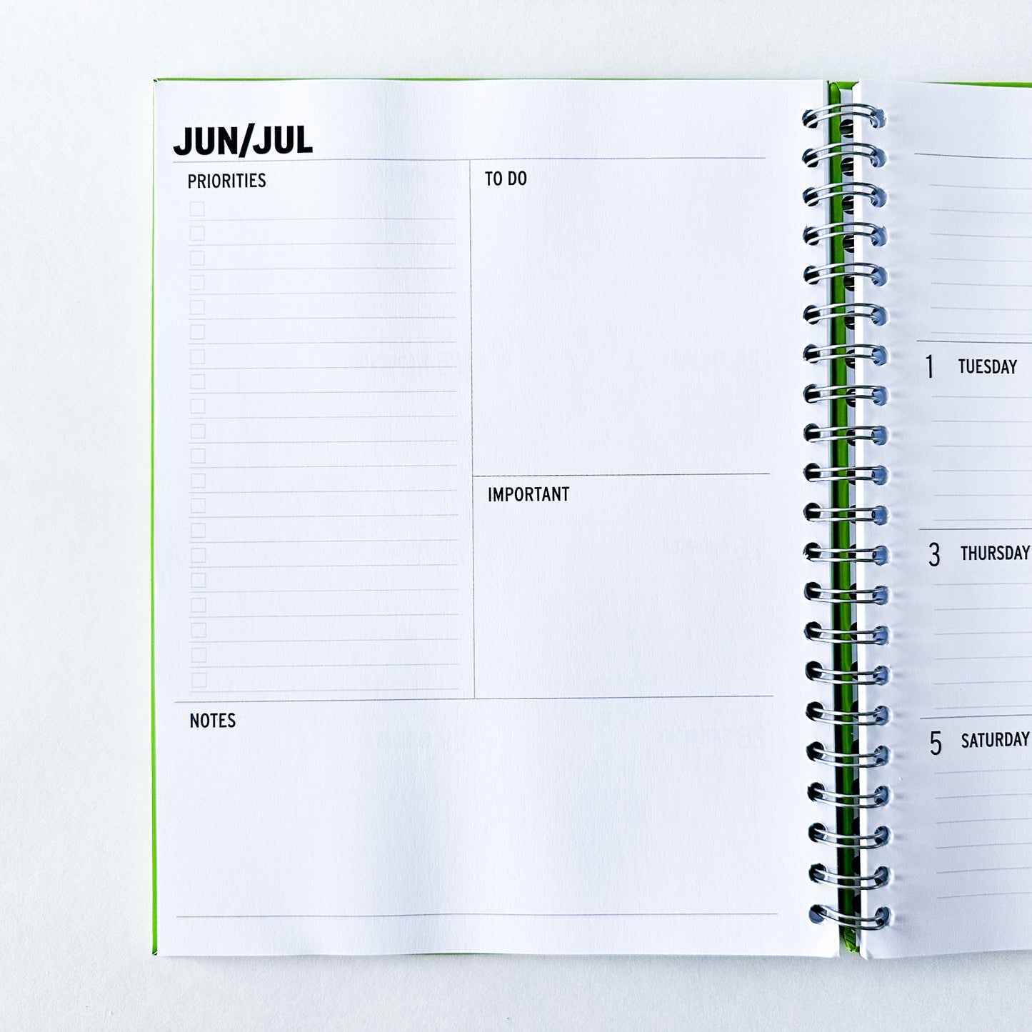 Organized Chaos 2025 Weekly Planner